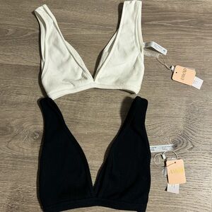 ANWND Black and White Bralette- New with tag